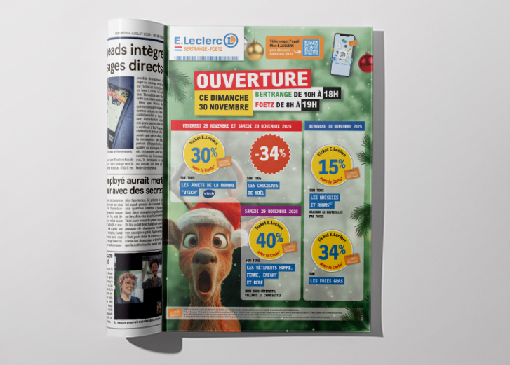 Annonce presse festive 