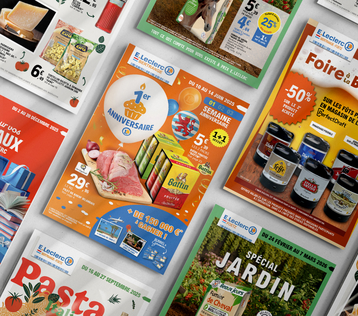 Couverture du catalogue anniversaire n°1